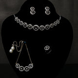 LINKEDABLE CHOKER SET WITH BRACLATE