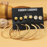 6 IN 1 EARRINGS - Stylish Earrings For Girls