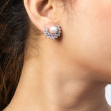 SPARKLING PRECIOUS STUD EARRINGS