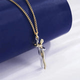 Couple Hugging Pendant Necklace Exquisite Necklaces For Women