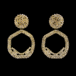 FANCY PIPED EARRINGS