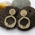 FANCY PIPED EARRINGS - Image 2