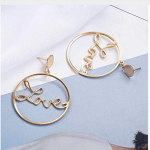 Hoop Love Earrings