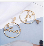 Hoop Love Earrings