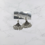 SILVER PEARL EARRINGS