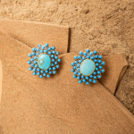 Feroza Stud Earring