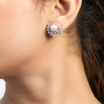 SPARKLING PRECIOUS STUD EARRINGS