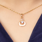 EMBELLISHED PEARL PENDANT SET