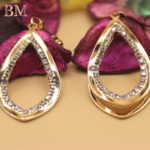 GOLDEN OVAL EARRING - Image 2