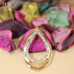 GOLDEN OVAL EARRING - Image 3