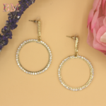 GOLDEN HOOP EARRING - Image 4