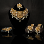TRADITIONAL PEARL BRIDAL SET - Image 2